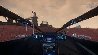 First time racing in Star Citizen and getting GOLD