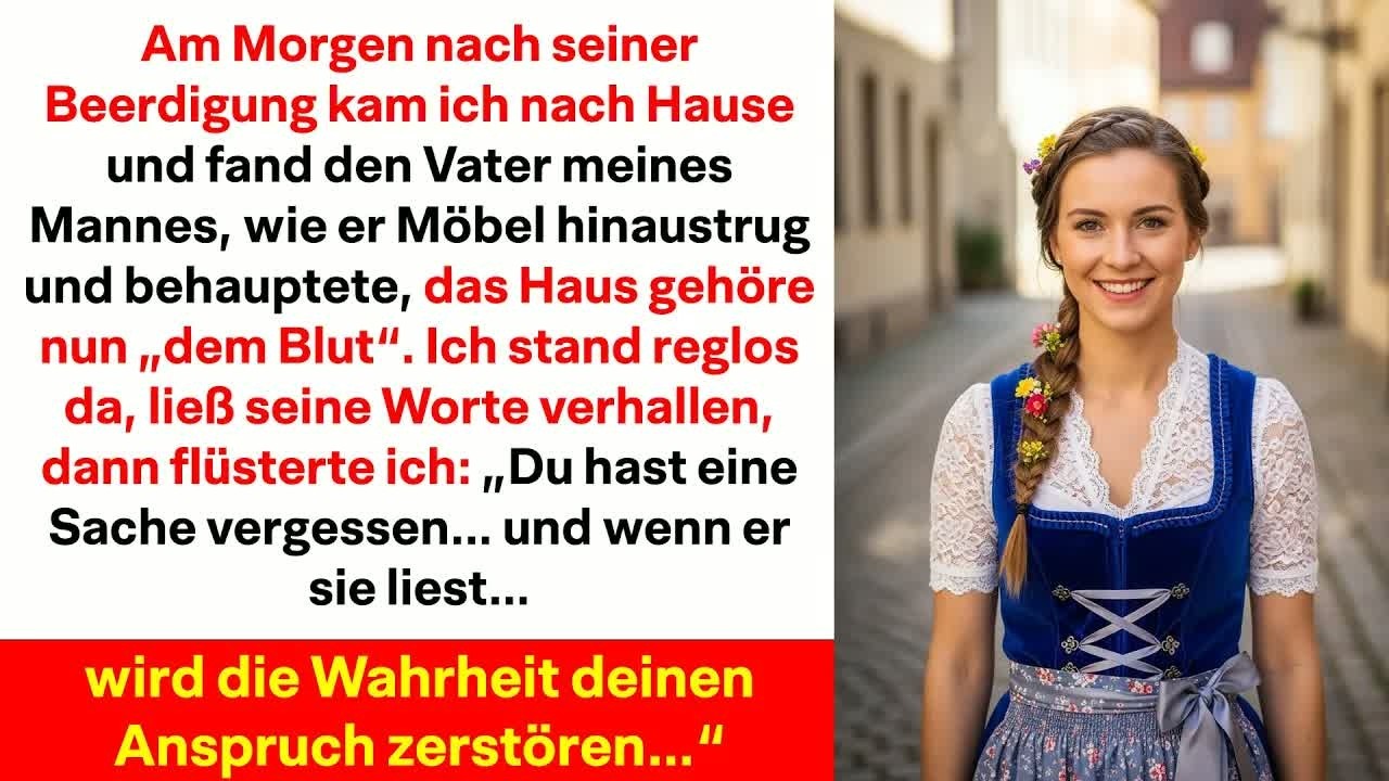 Nach der Beerdigung meines Mannes das Geheimnis, das alles veränderte