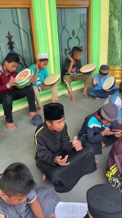 Latihan rebana santri Tahfizhul Qur'an Darusalam Serui. #mahalulqiyam