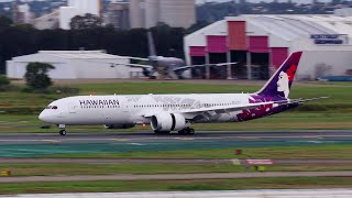 BRAND NEW Hawaiian Boeing 787-9 Makes a Visit to Brisbane Australia! | SirCooper Clips