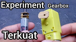 experiment gearbox motor dc