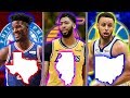 The Best NBA Player From Every State