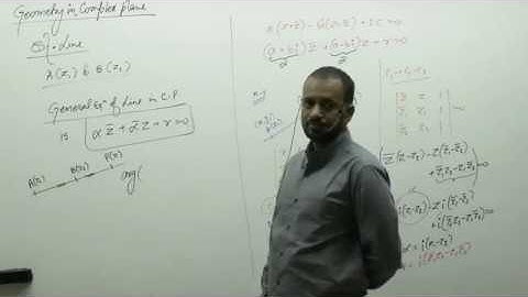 Equation of Straight Line in Complex Plane-01 By Prakash Gupta (PG Sir) B.Tech. IIT Bombay