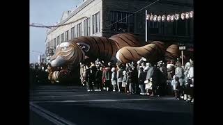 Freeport NY Christmas Parade 1959 4K
