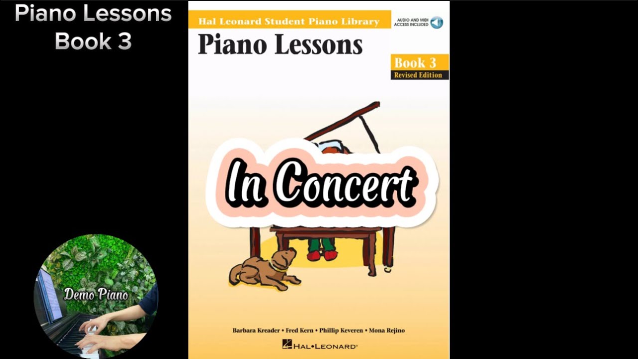 In Concert (P32) | Hal Leonard Student Piano Library, Piano Lessons Book 3