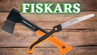FISKARS hatchet and folding saw REVIEW