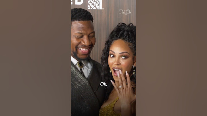 Meagan Good and Jonathan Majors Confirm Their Engagement