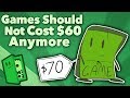 Games Should Not Cost $60 Anymore - Inflation, Microtransactions, and Publishing - Extra Credits