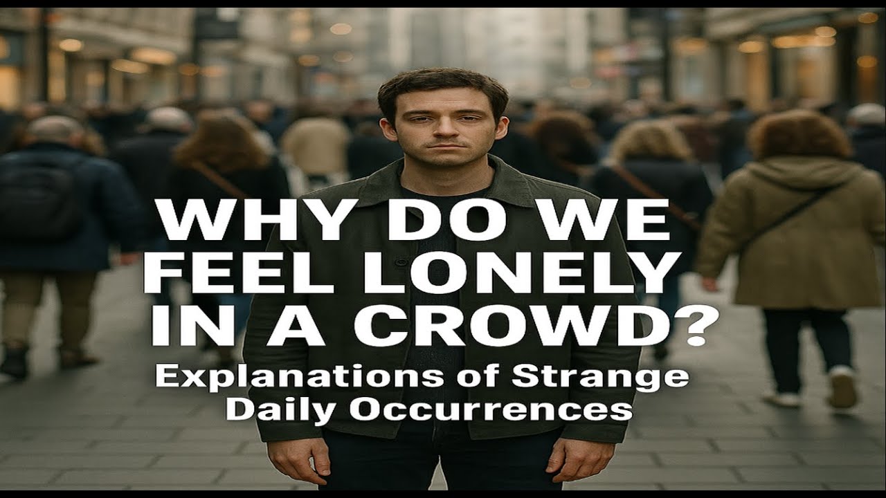 Why Do We Feel Lonely in a Crowd? | The Psychology of Modern Isolation ...