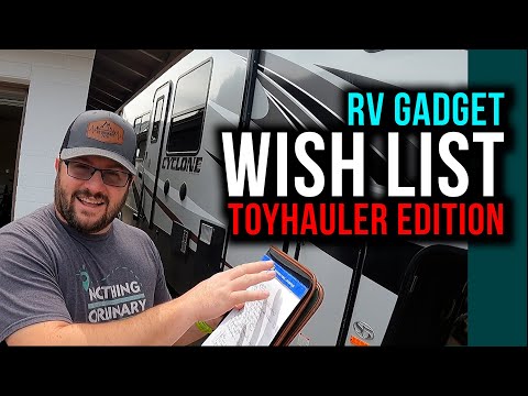 New  What's our RV Gadget Wish List for our New Toy Hauler? [What did we miss?]