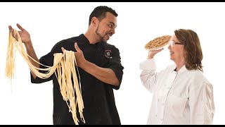 This Mother and Son duo make a variety of fresh pasta, homemade sauces and even dessert every day!