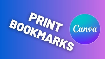 How to Print Bookmarks in Canva (Step-by-Step Tutorial)