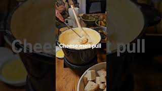 Cheese melt pull - fondu love at Jimmys Pop Up London
