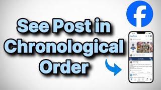 How To See Facebook Posts In Chronological Order