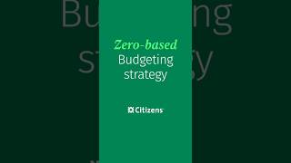 Zero-based Budgeting Strategy