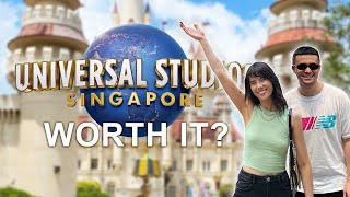 UNIVERSAL STUDIOS SINGAPORE 🇸🇬 RIDES, FOOD & REVIEW!