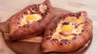 Cheesy, Buttery Bread Boats from Georgia | Khachapuri Adjaruli