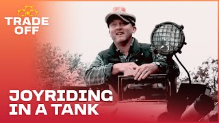 Drew Joins A Joyride In A Tank | Salvage Hunters | Trade Off