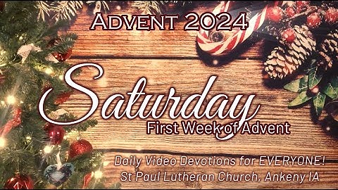 2024 SPLC Everyone - Saturday • First Week of Advent
