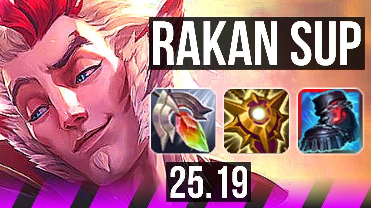 RAKAN & Hwei vs POPPY & Vayne (SUP) | 3/0/30 | EUW Master | 25.19