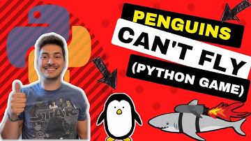 Code an Infinite Free-Fall Game in Python Using PyGame! (Penguins Can