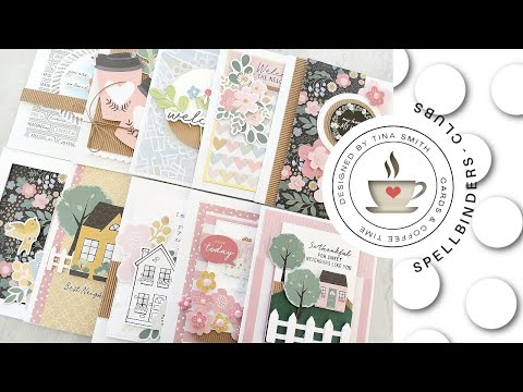 New Update 10 Cards - 1 Kit | Spellbinders | Card Kit of the Month | April 2022 | Picket Fences