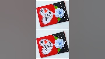 Christmas card making easy 2026 /DIY Merry Christmas greeting card /Handmade Christmas card