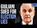BREAKING: Rudy Giuliani Sued for His Election Lies