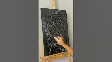 Taylor Swift Portrait String Art #taylorswift #stringarts #stringstories