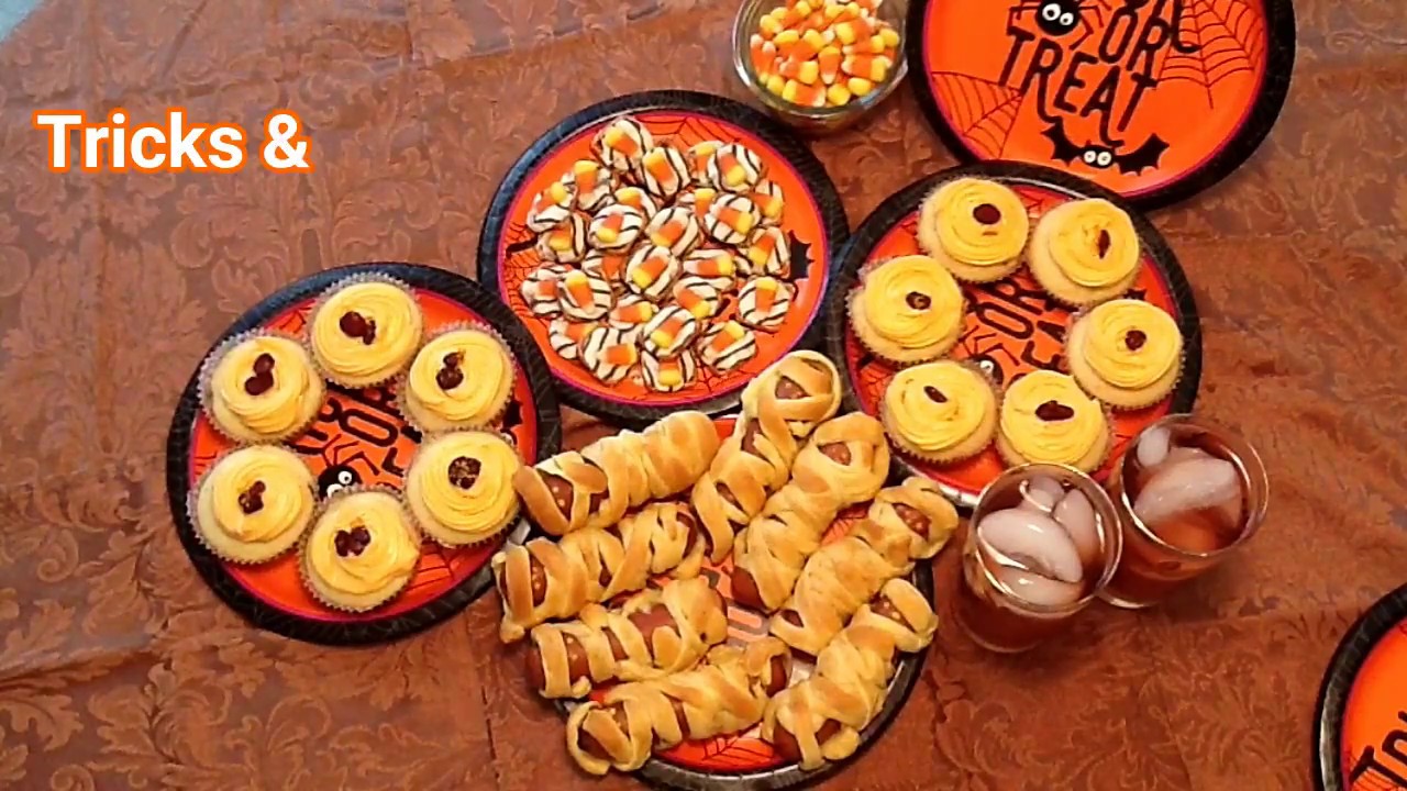 Halloween Party Recipe Ideas || SHAWN'S FAMILY FAVORITE RECIPES - YouTube