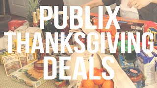 How To Save On Thanksgiving Dinner At Publix Youtube