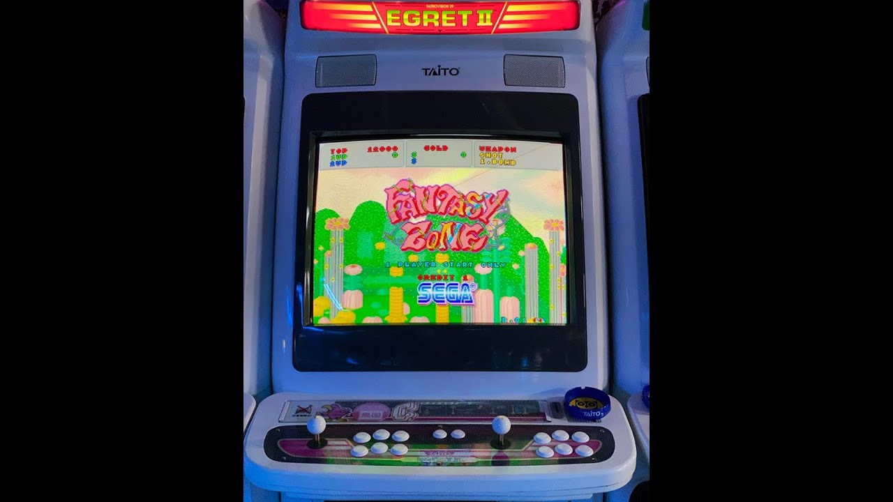Fantasy Zone (ファンタジーゾーン) 1CC - 1All - System 16 - PCB