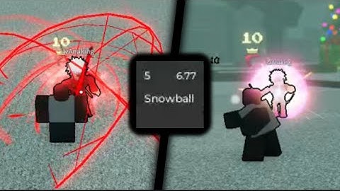 NEW SNOWBALL UPDATE X STRING DESTROYS TEAMERS IN ROGUE DEMON (OVERPOWERED)