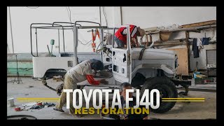 TOYOTA FJ 40 CANVAS TOP | RESTORATION