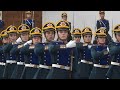 Kremlin regiment hosts changingoftheguard ceremony  afp