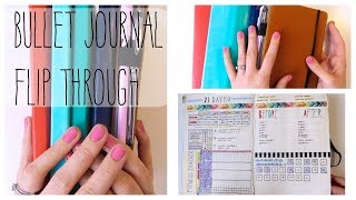 IMPERFECT Bullet Journal Flip Through!