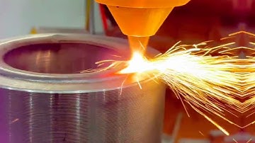 Laser cladding of corrosion-resistant materials, additive manufacturing