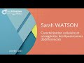 Intervention sarah watson laurate 2021 prix innovation en cancrologie 011221 ecc
