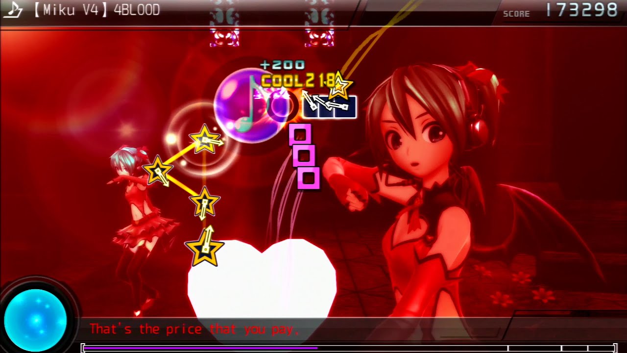 Project Diva F 2nd [DSF Edit] 4BLOOD [7.5★ PERFECT] - YouTube