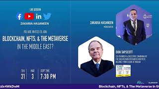 a live event with Don Tapscott Thursday the 31st at 7:30pm Egypt time