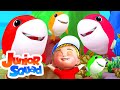 Laughing Shark | Baby Shark Song | Nursery Rhymes & Kids Songs with Junior Squad