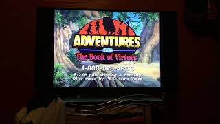 Adventures from the Book of Virtues VHS Videocassette Tapes from PBS Home Video promo (2000)