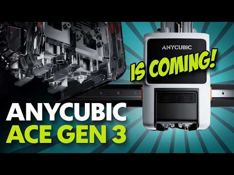 The Anycubic ACE GEN 3 is coming!!!