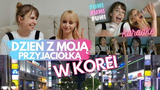 Dzień w KOREI z moją przyjaciółką - KARAOKE, kawiarnia, zakupy i PREZENT Z POLSKI