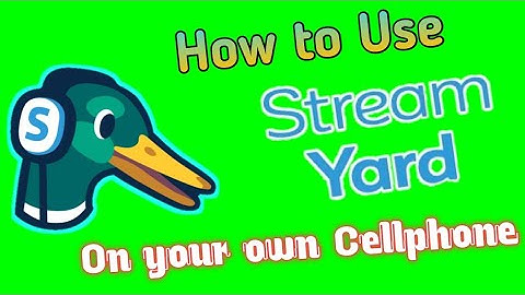 How to use Stream Yard on your  Android Phone | Tagalog