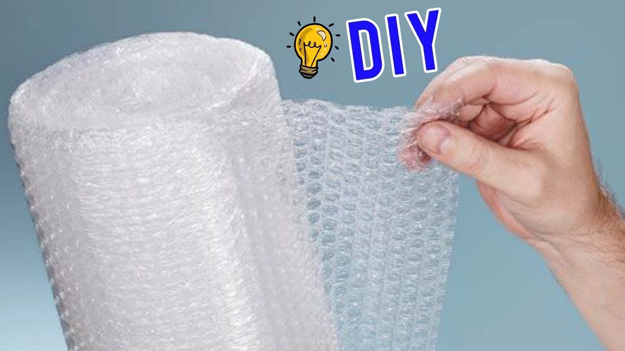  DIY  Bubble  Wrap  Idea What can be made out of bubble  wrap  