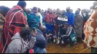 the funeral of an initiation school teacher known as Herota