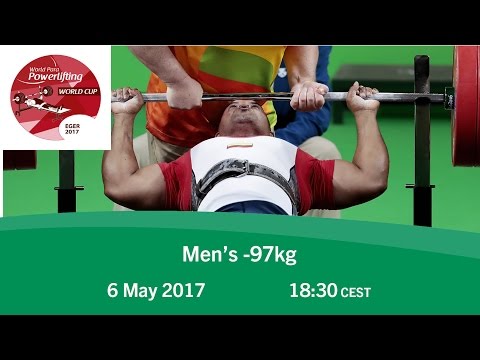 Men's -97kg | 2017 World Para Powerlifting World Cup | Eger