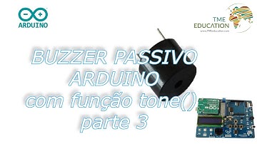 Buzzer passivo com a função tone arduino Parte 2 #electronica #arduino #