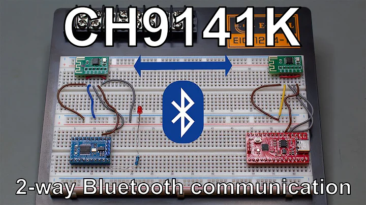 CH32V006K8U6 Tutorial - Part 15 - CH9141K Bluetooth Module